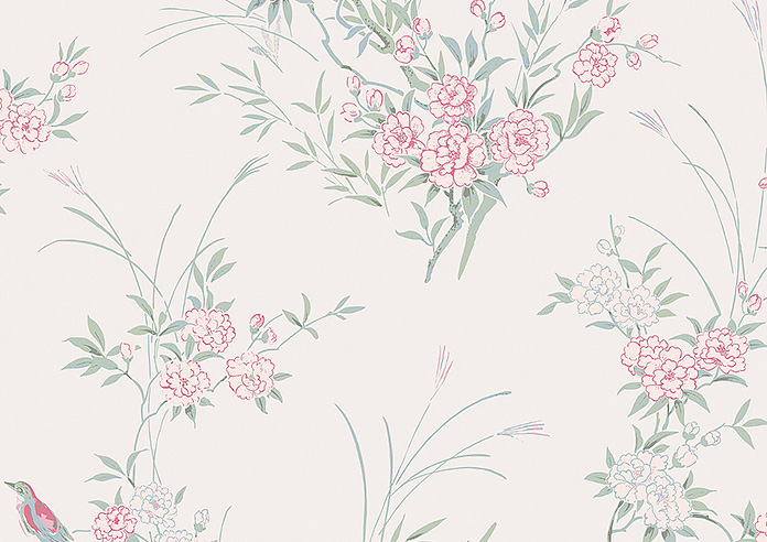 Shabby Chic by Rachel Ashwell Bird Chinoiserie (Blackout), Blossom - Roller Blind - Image 6